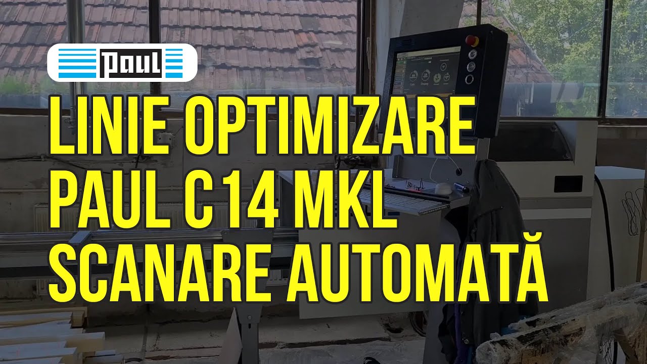 Linie optimizare Paul C14 MKL II cu scanare automată