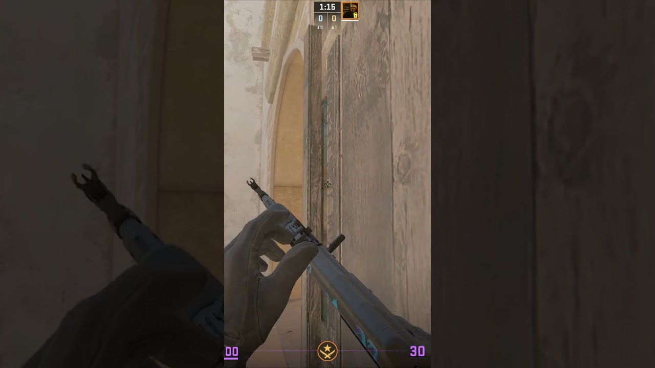 Self Pop Flash For Take Connector On Mirage In CS2 