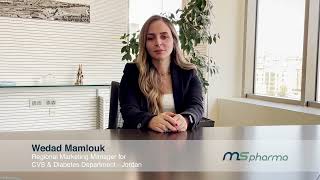 Wedad Mamlouk - Regional Marketing Manager - Cvs, Blood Forming & Diabetes Department - Jordan