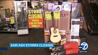 Sam Ash Music Stores To Close After 100 Years In Business