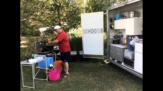 Our 7x12 Cargo trailer conversion Episode 15 The completed build.