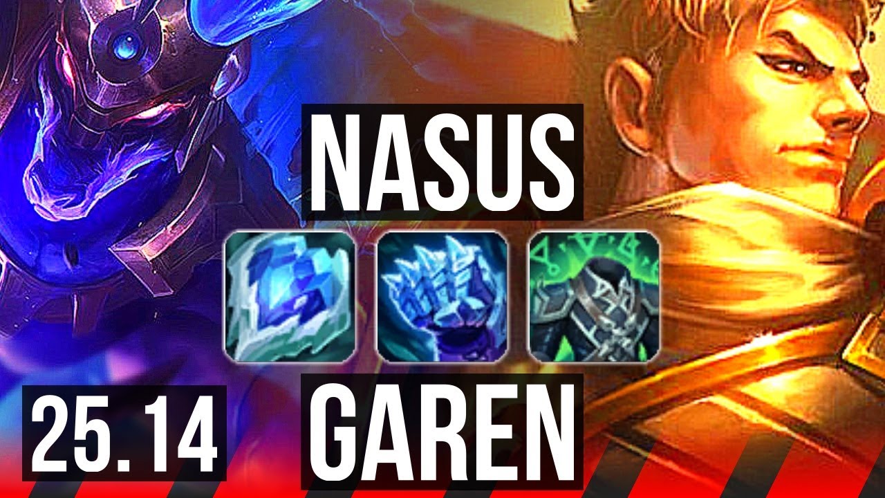 NASUS vs GAREN (TOP) | KR Master | 25.14
