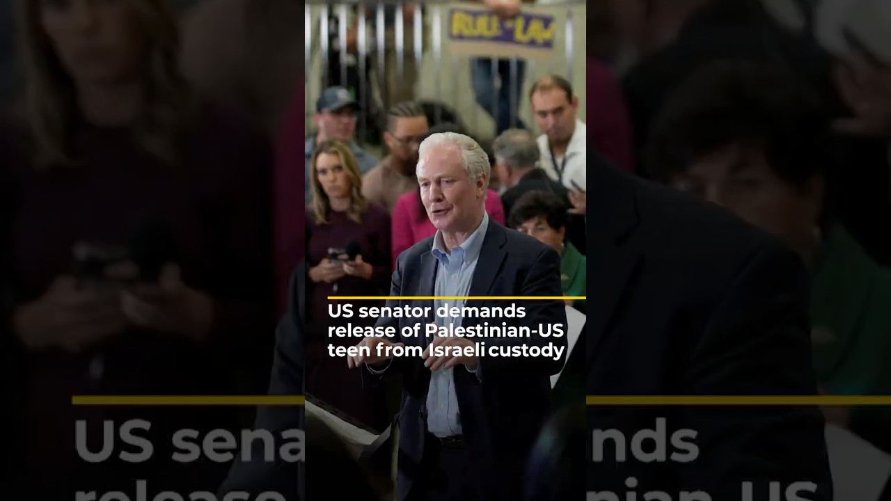 US senator demands more be done to free US teen from Israeli detention | AJ #shorts