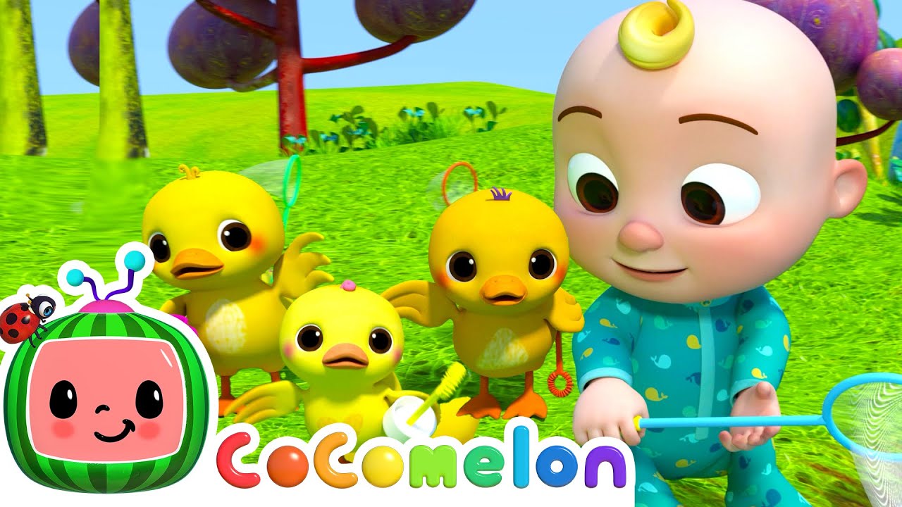 Five Little Ducks | CoComelon Furry Friends | Animals for Kids Five Little Ducks | CoComelon Furry Friends | Animals for Kids