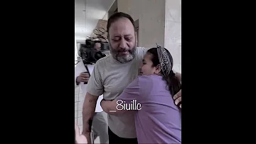 لحضه لقاء عصومي ووليد بوالدهم خالد مقداد مؤثر 