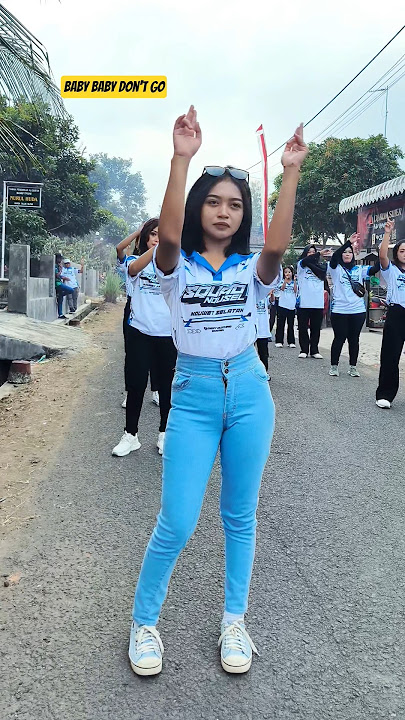 baby baby Don't go kaka berkacamata di atas #djremix #djdontgo #gampingan #dancer #cantik #karnaval