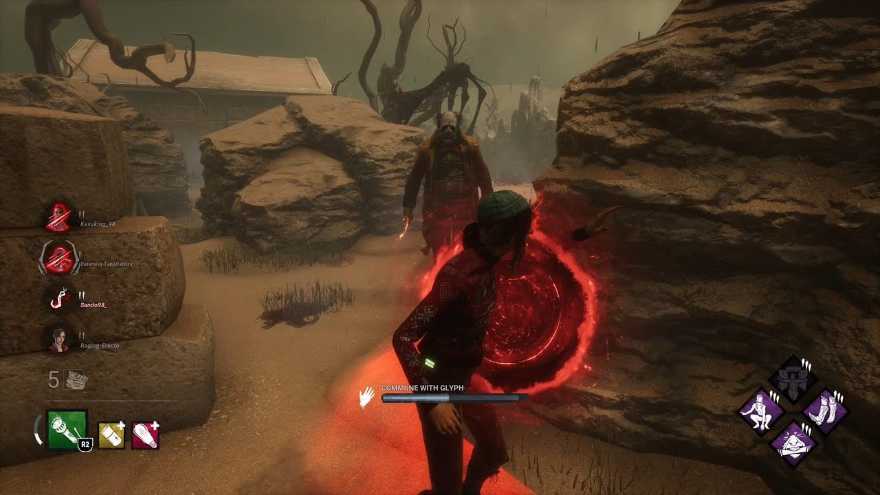 Cute Clown lets me complete Glyph before sending me to the entity - Dead by daylight