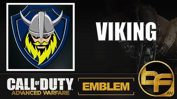 COD Advanced Warfare Emblem Tutorial #117 - Viking