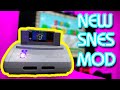 SNES Jr Mod and Restoration + No cut Led Mod and More!!