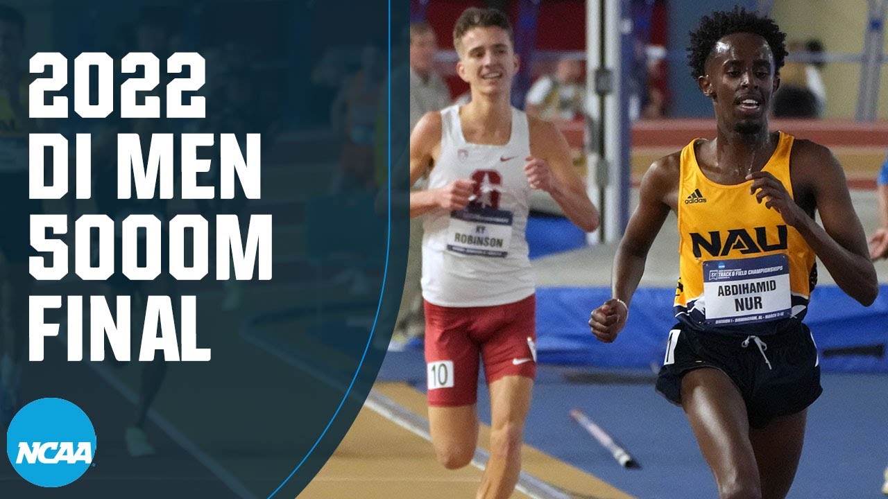 Men's 5000m 2022 NCAA Indoor Track and Field Championships Track