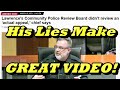 Lawrence kansas police chief caught in his own web decisions  behavior  bad 