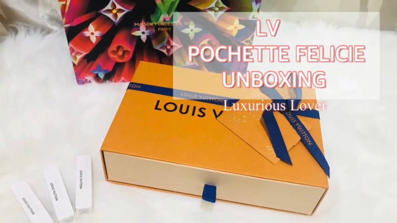 LOUIS VUITTON Felicie Pochette Unboxing and Reveal! 