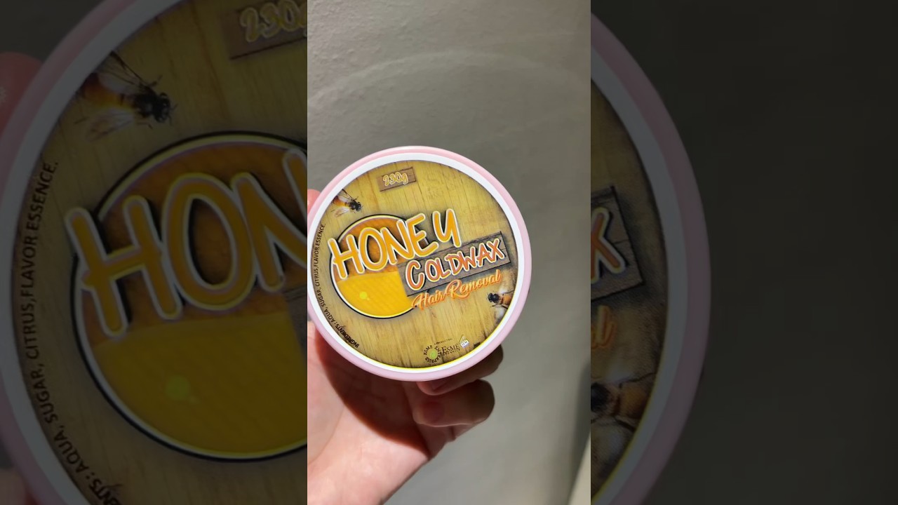 Esme Organic Honey Cold Wax (links in the comment section) 