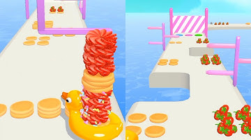Pancake Run Game Ios Android Gameplay Walkthrough #7