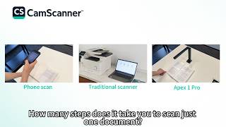 CamScanner Apex 1 Pro vs. Phone vs. Flatbed – Scan Comparison
