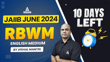 JAIIB RBWM 2024 Important Questions | English Medium | JAIIB 2024 Online Classes #21