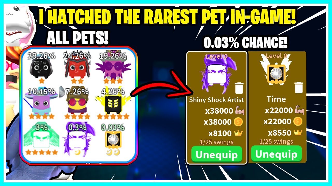 I Hatched The Rarest Pets 0 03 And 0 01 Chance In The New Saber Simulator Update Roblox Youtube - all 8 new saber simulator codes new boosts update roblox youtube