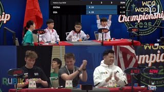 Rubik’s WCA World Championships 2025 3x3x3 USA Vs China Finals Guide
