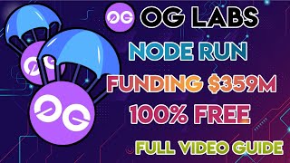 OG Labs | Node Run | Step-by-Step Guide in Hindi | Don’t Miss Out 🪂