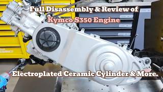 Kymco S350 vs. X350: Disassembling the 