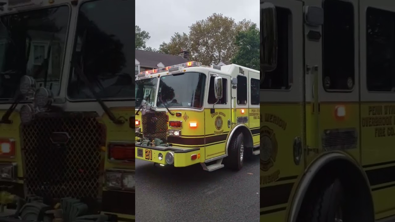 Penn Wynne Fire Company On Scene/Arriving 10-13-25