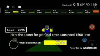 Showcase Fatal error sans and trust dust sans phase 5 in sansus