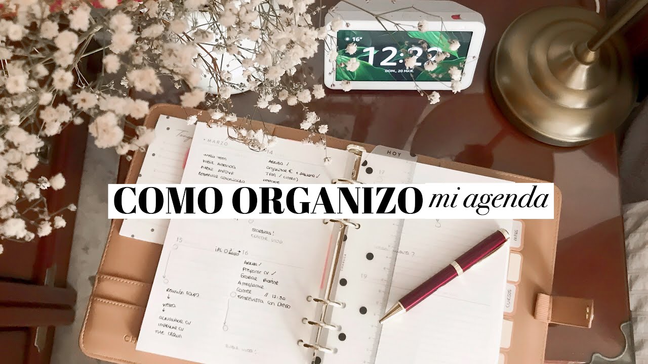 CÓMO ORGANIZO MI AGENDA: estilo bullet journal 2022  - planner A5 charuca