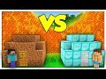 CASA NOOB E PRO CONTRO ONDA GIGANTE DI LAVA! - Minecraft ITA