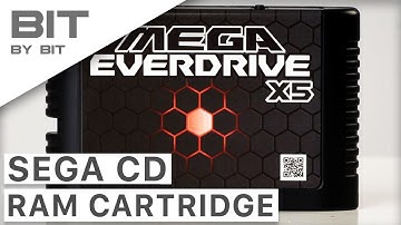 How to use a Krikzz Mega Everdrive as sega mega cd backup RAM cartridge