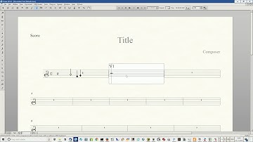Mensural Notation with November2 font in Finale