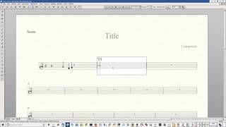 Mensural Notation with November2 font in Finale