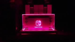 ฝาครอบกนฝน ฐานเรองแสง Nintendo Switch Crylic Shell Protective Sleeve นเทนโด