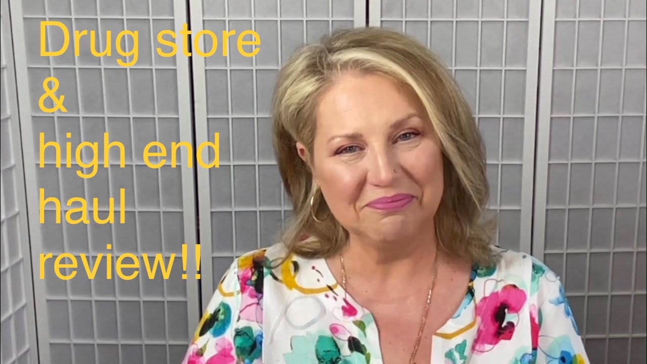 Makeup for over 50’s women - haul & impressions… 