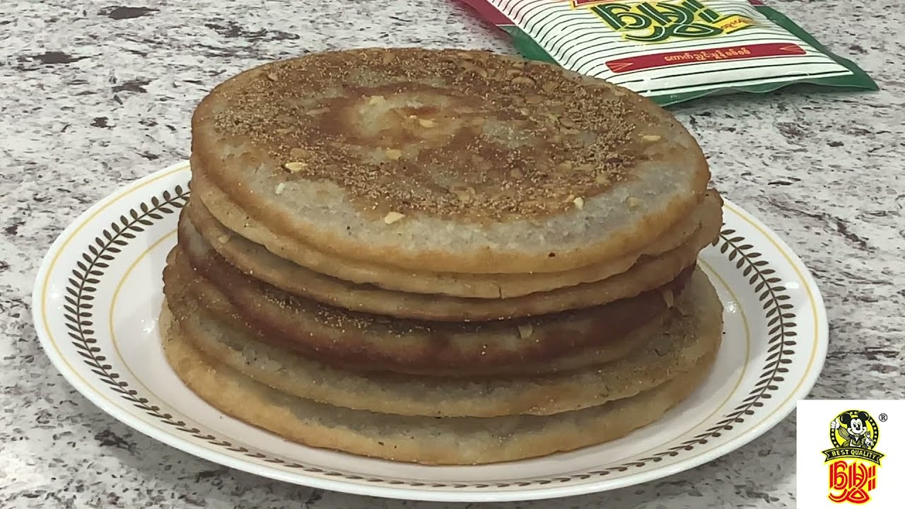 ကောက်ညှင်းဘိန်းမုန့်Glutinous Rice Pancake