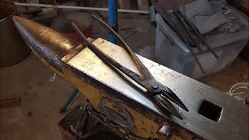 Forging a special set of Scrolling Tongs!