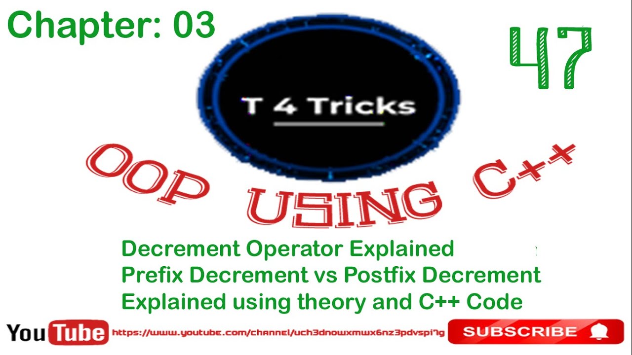 Decrement Operator Explained with C++ Code #coding #c++ #programming ...