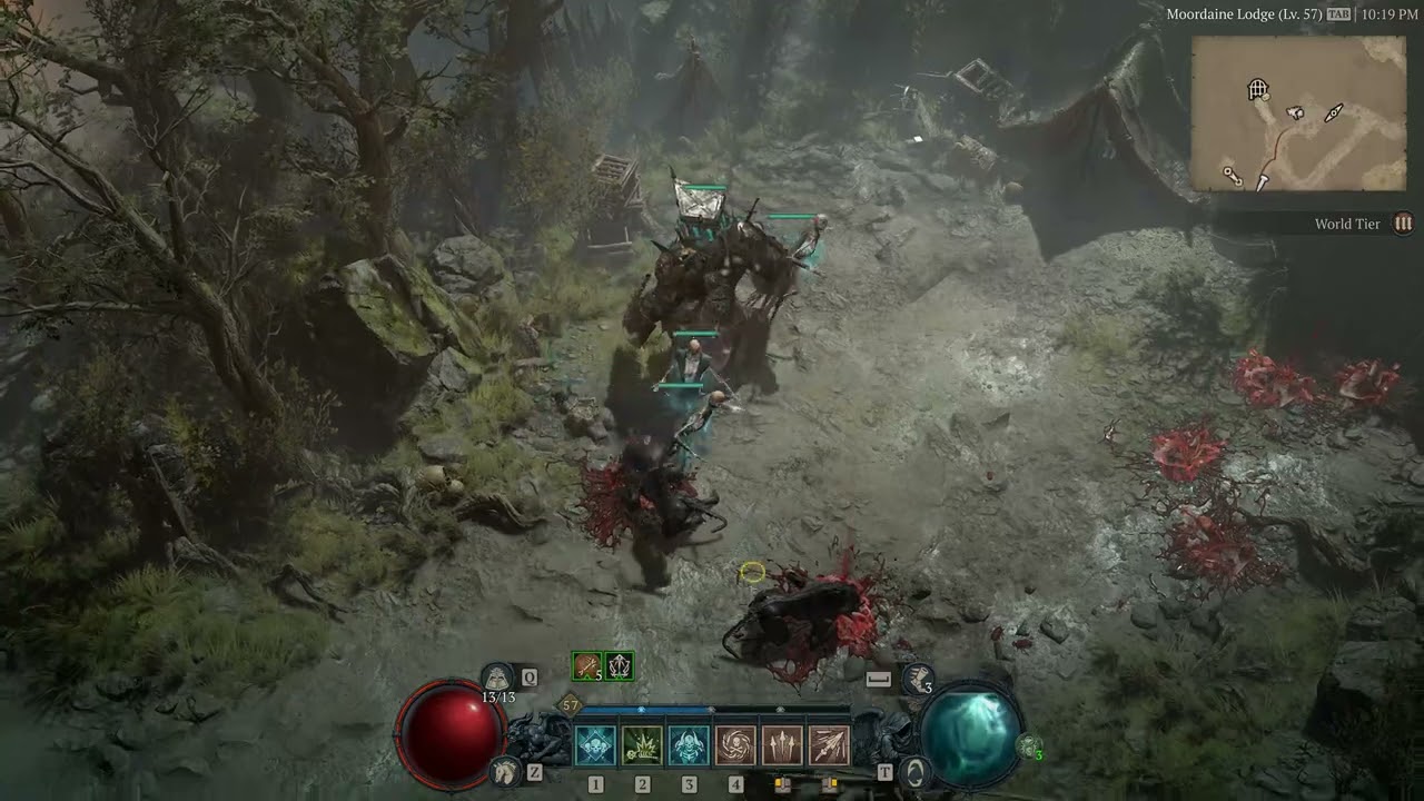 Diablo 4 Stronghold Moordaine Lodge & Side Quest (Solo)