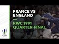 Le crunch classic  rwc 1991 quartierfinal france v angleterre