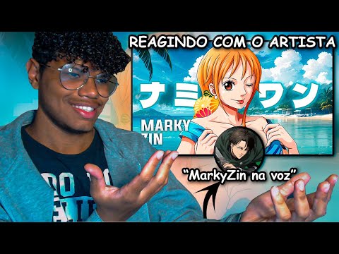 "MarkyZin na voz" -  Reagindo COM O ARTISTA - Vou Seguindo Navegando | Nami Chan