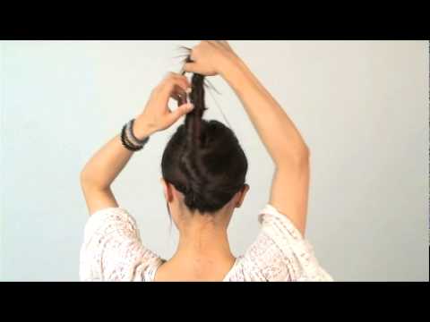 人気の髪型 スーパーロング夜会巻きのやり方 Uピン2本での作り方 Youtube