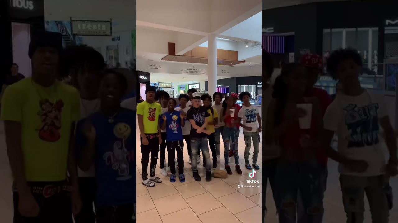 CHASINN LOOT TAKES OVER MALL IN MIAMI WITH “JWETT” DANCE 😱🕺🏻