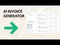 Create Invoices in Seconds with AI - Invoicer.ai Walkthrough