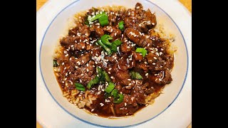 Cynful Instant Pot Mongolian Beef cooking recipe instantpot chinese chinesefood beef yummy