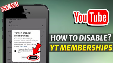 How to Turn Off your YouTube Channel Membership on iPhone?