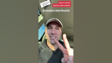 how to see what your sports cards are worth! 🤜🏽💰