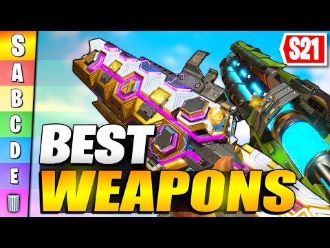 RANKING The BEST WEAPONS In Apex Legends Season 21! (Tier List)