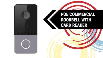 LTS Access Control, Introducing LTS PoE Commercial Doorbell with Card Reader