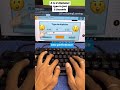 World Record for fastest typing Speed A to Z Alphabets in 2 seconds #computer #computerknowledge