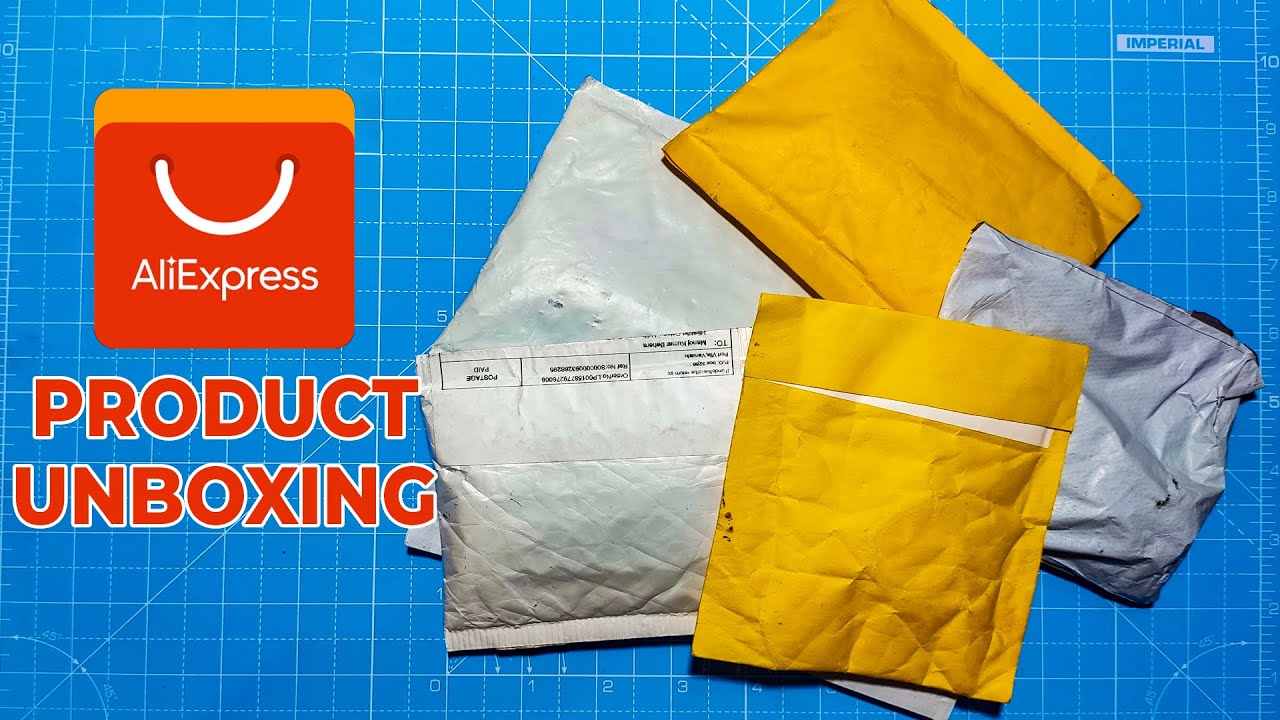 Aliexpress Shopping Experience Unpackaging Products YouTube