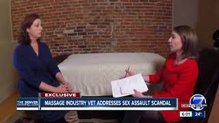 Massage industry vet addresses sex assault scandal